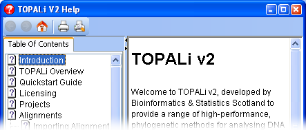 TOPALi screenshot