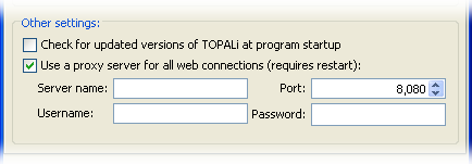 TOPALi screenshot